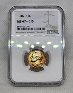 1946�N D �W�F�t�@�[�\���j�b�P�� NGC MS67+ �v���X 5FS �t���X�e�b�v ���C���{�[�g�[�� �����X�^�[�R�C��