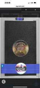 1884�N CC �����K���E�_���[ MS64+ NGC�AGSA �����X�^�[���C���{�[�A�g�[���A���t��