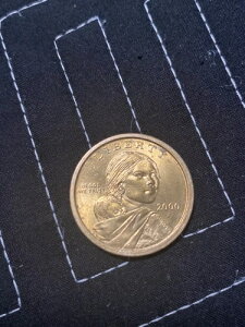 2000 P Sacagawea �h���R�C�� DDO DDR �}�V���܂��̓X�g���C�N �_�u�� C �I�[���ʐ^-
