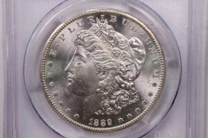 1889-S �����K����݁A�uAnother Hard Date�vPCGS MS-65�A�X�ܔԍ� 1755