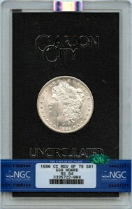 1880/79-CC �����K���E�_���[ Rev 78 GSA �z�[�h S$1 NGC MS64 (CAC)