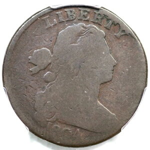 1804 S-266c R-2 PCGS AG03 �h���[�v�o�X�g ���[�W�Z���g�R�C�� 1�Z���g