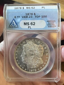 1878 8TF �����K�� VAM 23 ANACS MS 62 PL �v���[�t ���C�N �N���C�W�[���b�v�X -TOP 100