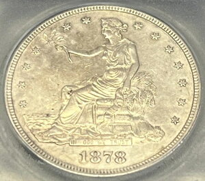 1878-S ��ݖf�Ճh�� ICG AU58 �N���[�j���O�ς� �V�~�����ς� #G214