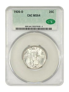 1926-D 25C CACG MS64 - �X�^���f�B���O���o�e�B�N�H�[�^�[