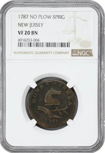 1787�N �j���[�W���[�W�[�A���n���� NGC VF20 BN �u���E�� ���̏��}�Ȃ�