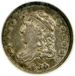 ??????????LM-2 R4 NGC AU50 1835 �o�X�g�n�[�t�_�C��-