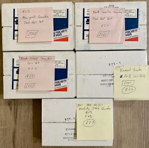 2001 P+D �č������ǃ��[�� ���J��/���J���{�b�N�X NY/NC/RI/VT/KY R23-R24-R25-R26-R27