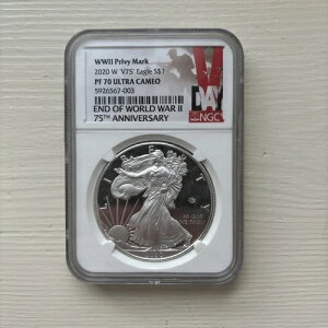 PF70 �E���g���J���I2020 W ��񎟐��E���I�� �V���o�[ �A�����J���C�[�O�� V75 �v���C���F�C