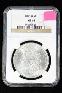 1884-O �����K���E�_���[ NGC MS64 3GO4