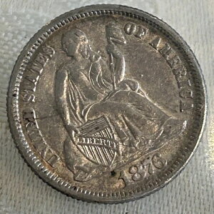 Old ManDuffy's 1876 ���R�̏��_�����_�C���V���o�[�W�F�� BU + �����ȃ^�C�v�̃R�C���t���[�V��-