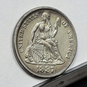 1887-S 10�Z���g���R�̏��_�����_�C�� - V Ch AU (#59008-L)