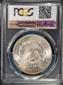 1884�N -O ���[�K���V���o�[�h��MS63 �T�[�t�F�X&�t�����g�[�j���O �S�[���f���C�G���[-