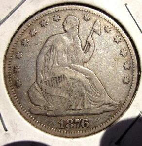 1876�N ���R�̏��_�� �n�[�t�h�� 50�Z���g �t�B���f���t�B�A������ �^�C�v1 �����R�C��