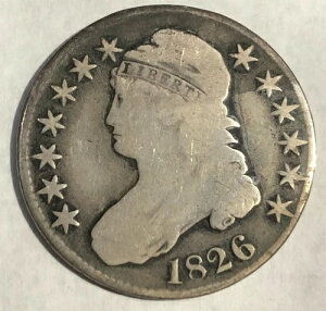 1826�N �A�����J���O�� �L���b�v�h�o�X�g �V���o�[ �n�[�t�h�� *