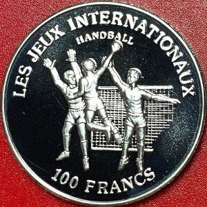 1984�N �R���S 100�t���� �v���[�t �n���h�{�[�����Z ���������E�̃R�C�� Cu-Ni�i��Ȃ��j