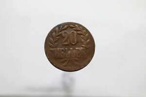 �h�C�c���A�t���J 1916 - 20 �w���[ - Tabora �ً}�R�C�� B11 #HZ185-