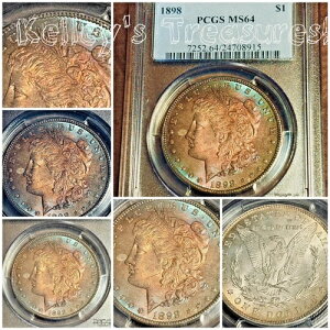 1898P �����K����� PCGS MS-64 ���C���{�[�g�[�� �I�[�V�����h�[���g�i�[ ������