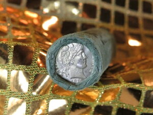 5.00�h�� �_�C�����[�� 50������ AU-BU BARBER 1916�N�� END/MERCURY S END BIN BUM9
