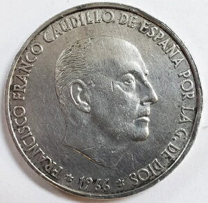 �X�y�C�� 1966 �t�����V�X�R �t�����R - 0.800 �V���o�[ 100 �y�Z�^ Km-797