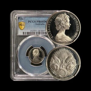 �I�[�X�g�����A�B1981�N�A5�Z���g - PCGS PR68 - �G���U�x�X2�������A�G�L�h�i