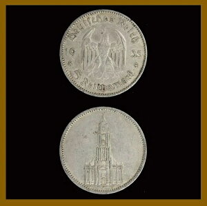 �h�C�c 5 ���C�q�X�}���N �}���N .900 ��� 1935 KM# 83 �i�`�X �X���X�e�B�J �C�[�O�� XF