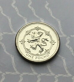 Simply Coins~ 1994年 スコットランド ライオン 1ポンド コイン ブリリアント 未流通 BU