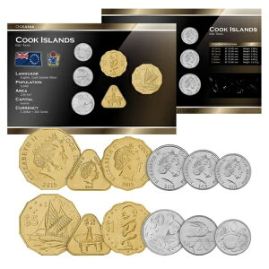 God Save The Queen �N�b�N���� 6 �����ʃR�C�� 10c 20c 50c $1 $2 $5 2015-