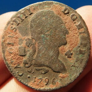 1796 �N�A�X�y�C���A�J���� 4 ���A4 �}���x�f�B�X �R�C���A�Z�S�r�A�s