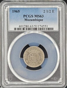 1965 ���U���r�[�N 2 1/2 �G�X�N�[�h PCGS MS63