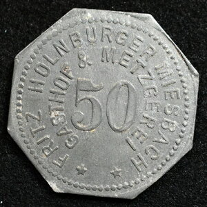 �h�C�c Notegeld 50 Pfennig Nd�A�R�C���AInv#D257