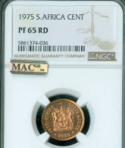 1975 �N ��A�t���J �A�t���J�[���X �Z���g NGC PF65 RD MAC �X�|�b�g���X�B