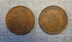 �t�B���s�� �R�C�� 2 �� ~ Filipinas 1905 & 1918 1 �Z���^�{