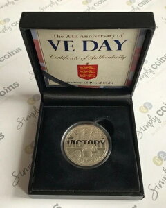 Simply-Coins~ 2015 �v���[�t �K�[���W�[ VE �f�C �t�@�C�u 5�|���h�R�C�� �{�b�N�X COA