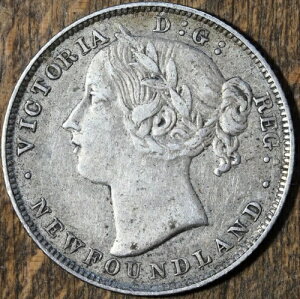 1881�N �r�N�g���A 20�Z���g��� �j���[�t�@���h�����h