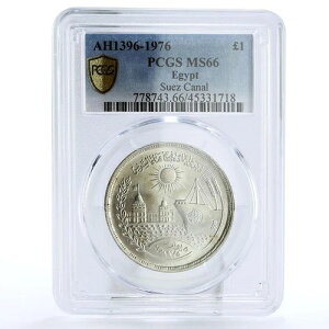 �G�W�v�g 1�|���h �X�G�Y�^�͍ĊJ�L�O �D������ MS66 PCGS ��� 1976�N