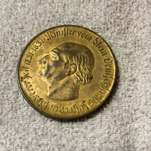 1923�N �h�C�c ���C�}�[�� �E�F�X�g�t�@���A 500���}���N NOTGELD Freiherr Stein
