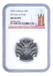2022�N 50�y���X �p�� LGBTQ �v���C�h50���N�L�O�R�C�� NGC MS69 �G���U�x�X2������