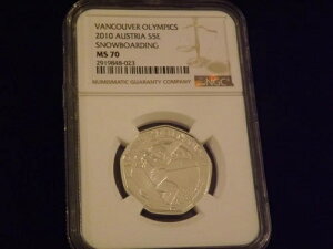 2010�N�I�����s�b�N �X�m�[�{�[�h �I�[�X�g���A NGC MS 70