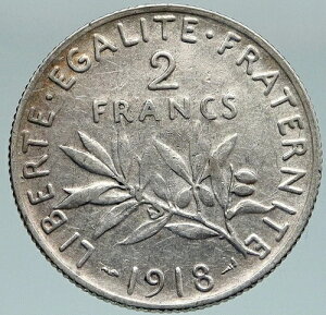 1918 �t�����X �A���e�B�[�N �V���o�[ 2 �t���� �t�����X �R�C�� �� �X���[�Y ����܂����� i86765