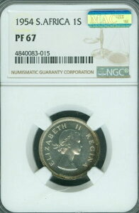 1954�N ��A�t���J 1 �V�����O NGC PF67 PQ MAC�X�|�b�g *-
