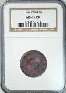 1936 �y���[ 2C �Z���^�{�X NGC MS65RB - �������܂���!