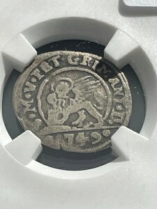 1749 �C�^���A ���F�l�`�A �V���o�[ 10 SOLDI Pietro Grimani NGC F 12 (Fine 12) W. 1.00 �O����