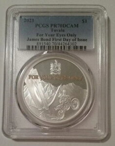 �c�o�� 2021�N 1�I���X ��� 1�h�� �W�F�[���Y�E�{���h ���A�E�A�C�Y�E�I�����[ PR70 DCAM PCGS FDI