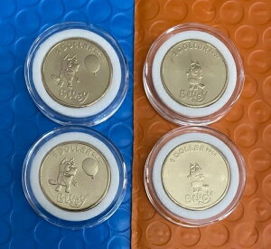 Bluey & Bingo Dollar bucks (4 �R�C��)�AAir-Tite �J�v�Z������ARAM �o�b�O���疢�J��