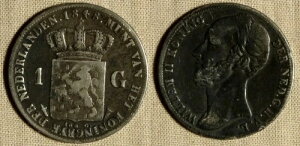 �I�����_ : 1848 1 G. KM#66 VF + �_�[�N�g�[�j���O�A�J�b�v�������f�B���O IR237-