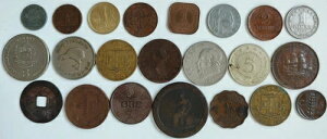 22 moedas do Mundo 1797/1980 �̂��܂��܂ȃf�[�^�A���l�Ɖ��l�B 161.6g