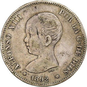[#1121087] �X�y�C���A�A���t�H���\ 13 ���A2 �y�Z�^�A1892 �N�A�}�h���b�h�A�V���o�[�AEF�AKM:692