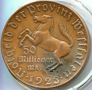 Landesbank der Prov Westfalen - 645.11.2 - 50 MIL �}�[�N - 44.5 mm - ���b�g #EC 4730