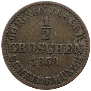 1858 ? �O���b�V�F�� �n�m�[�o�[���� �R�C�� �h�C�c �W���[�W 5 �� (MO3758-)